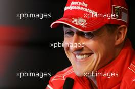 04.05.2006 Nürburg, Germany,  Michael Schumacher (GER), Scuderia Ferrari - Formula 1 World Championship, Rd 5, European Grand Prix, Thursday