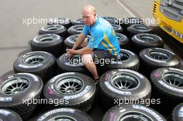 04.05.2006 Nürburg, Germany,  Feature Renault F1 team with Michelin tyres - Formula 1 World Championship, Rd 5, European Grand Prix, Thursday