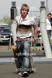 04.05.2006 Nürburg, Germany,  Nick Heidfeld (GER), BMW Sauber F1 Team - Formula 1 World Championship, Rd 5, European Grand Prix, Thursday