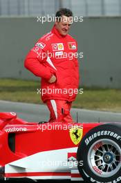 24.01.2006 Mugello, Italy,  Michael Schumacher (GER), Scuderia Ferrari - Scuderia Ferrari 248 F1 Launch