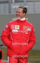 24.01.2006 Mugello, Italy,  Michael Schumacher (GER), Scuderia Ferrari - Scuderia Ferrari 248 F1 Launch