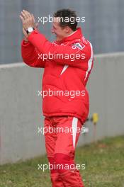 24.01.2006 Mugello, Italy,  Michael Schumacher (GER), Scuderia Ferrari - Scuderia Ferrari 248 F1 Launch