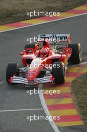 24.01.2006 Mugello, Italy,  Michael Schumacher (GER), Scuderia Ferrari - Scuderia Ferrari 248 F1 Launch and testing