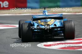 14.07.2006 Magny Cours, France,  Giancarlo Fisichella (ITA), Renault F1 Team, R26 - Formula 1 World Championship, Rd 11, French Grand Prix, Friday Practice