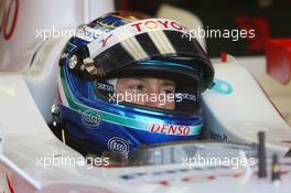 14.07.2006 Magny Cours, France,  Jarno Trulli (ITA), Toyota Racing, Pitlane, Box, Garage - Formula 1 World Championship, Rd 11, French Grand Prix, Friday Practice