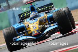 14.07.2006 Magny Cours, France,  Fernando Alonso (ESP), Renault F1 Team, R26 - Formula 1 World Championship, Rd 11, French Grand Prix, Friday Practice