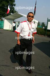 14.07.2006 Magny Cours, France,  Hiroshi Yasukawa (JPN), Director Bridgestone Motorsport UK - Formula 1 World Championship, Rd 11, French Grand Prix, Friday