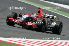 14.07.2006 Magny Cours, France,  Tiago Monteiro (POR), Midland MF1 Racing, Toyota M16 - Formula 1 World Championship, Rd 11, French Grand Prix, Friday Practice