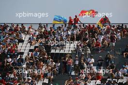 14.07.2006 Magny Cours, France,  Fans at the circuit - Formula 1 World Championship, Rd 11, French Grand Prix, Friday Practice