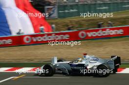 14.07.2006 Magny Cours, France,  Nick Heidfeld (GER), BMW Sauber F1 Team, F1.06 - Formula 1 World Championship, Rd 11, French Grand Prix, Friday Practice