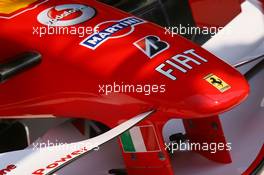 14.07.2006 Magny Cours, France,  Scuderia Ferrari, 248 F1, Front wing - Formula 1 World Championship, Rd 11, French Grand Prix, Friday