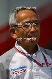 14.07.2006 Magny Cours, France,  Tsutomu Tomita (JPN), Toyota Racing Chairman and Team Principal - Formula 1 World Championship, Rd 11, French Grand Prix, Friday