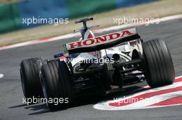 14.07.2006 Magny Cours, France,  Jenson Button (GBR), Honda Racing F1 Team, RA106 - Formula 1 World Championship, Rd 11, French Grand Prix, Friday Practice