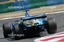 14.07.2006 Magny Cours, France,  Giancarlo Fisichella (ITA), Renault F1 Team, R26 - Formula 1 World Championship, Rd 11, French Grand Prix, Friday Practice