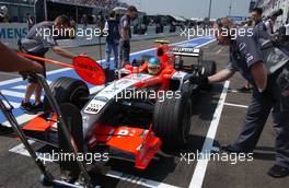 14.07.2006 Magny Cours, France,  Adrian Sutil (GER), Test driver Midland F1 Racing M16 - Formula 1 World Championship, Rd 11, French Grand Prix, Friday Practice