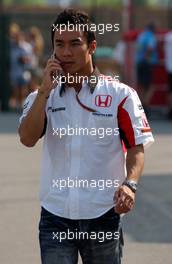 14.07.2006 Magny Cours, France,  Takuma Sato (JPN), Super Aguri F1, Portrait - Formula 1 World Championship, Rd 11, French Grand Prix, Friday