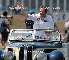 16.07.2006 Magny Cours, France,  Jacques Villeneuve (CDN), BMW Sauber F1 Team - Formula 1 World Championship, Rd 11, French Grand Prix, Sunday Pre-Race Grid