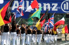 16.07.2006 Magny Cours, France,  Grid Girls - Formula 1 World Championship, Rd 11, French Grand Prix, Sunday Pre-Race Grid