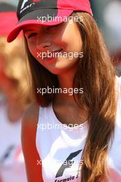 16.07.2006 Magny Cours, France,  Grid girl - Formula 1 World Championship, Rd 11, French Grand Prix, Sunday Grid Girl