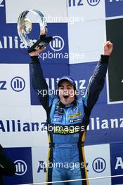 16.07.2006 Magny Cours, France,  Fernando Alonso (ESP), Renault F1 Team, Portrait (2nd) - Formula 1 World Championship, Rd 11, French Grand Prix, Sunday Podium