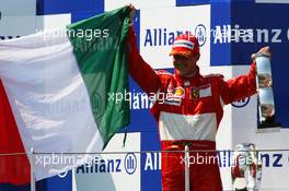 16.07.2006 Magny Cours, France,  1st place, Michael Schumacher (GER), Scuderia Ferrari - Formula 1 World Championship, Rd 11, French Grand Prix, Sunday Podium