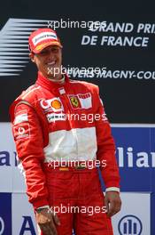 16.07.2006 Magny Cours, France,  1st place, Michael Schumacher (GER), Scuderia Ferrari - Formula 1 World Championship, Rd 11, French Grand Prix, Sunday Podium