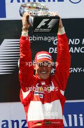 16.07.2006 Magny Cours, France,  1st place, Michael Schumacher (GER), Scuderia Ferrari - Formula 1 World Championship, Rd 11, French Grand Prix, Sunday Podium