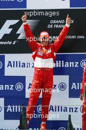 16.07.2006 Magny Cours, France,  Winner, Michael Schumacher (GER), Scuderia Ferrari - Formula 1 World Championship, Rd 11, French Grand Prix, Sunday Podium