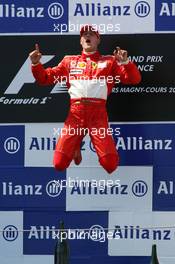 16.07.2006 Magny Cours, France,  Winner, Michael Schumacher (GER), Scuderia Ferrari - Formula 1 World Championship, Rd 11, French Grand Prix, Sunday Podium