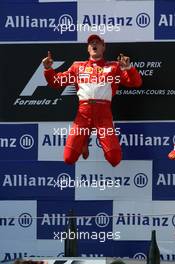 16.07.2006 Magny Cours, France,  1st place, Michael Schumacher (GER), Scuderia Ferrari - Formula 1 World Championship, Rd 11, French Grand Prix, Sunday Podium