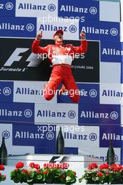 16.07.2006 Magny Cours, France,  1st place, Michael Schumacher (GER), Scuderia Ferrari - Formula 1 World Championship, Rd 11, French Grand Prix, Sunday Podium