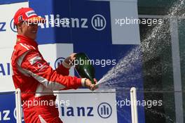 16.07.2006 Magny Cours, France,  1st place, Michael Schumacher (GER), Scuderia Ferrari - Formula 1 World Championship, Rd 11, French Grand Prix, Sunday Podium