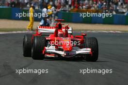 16.07.2006 Magny-Cours, France ** QIS, Quick Image Service ** July, Formula 1 World Championship, Rd 11, French Grand Prix - Every used picture is fee-liable. - EDITORS PLEASE NOTE: QIS, Quick Image Service is a special service for electronic media. QIS images are uploaded directly by the photographer moments after the image has been taken. These images will not be captioned with a text describing what is visible on the picture. Instead they will have a generic caption indicating where and when they were taken. For editors needing a correct caption, the high resolution image (fully captioned) of the same picture will appear some time later on www.xpb.cc. The QIS images will be in low resolution (800 pixels longest side) and reduced to a minimum size (format and file size) for quick transfer. More info about QIS is available at www.xpb.cc - This service is offered by xpb.cc limited - c Copyright: xpb.cc limited  