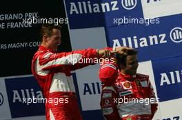 16.07.2006 Magny-Cours, France ** QIS, Quick Image Service ** July, Formula 1 World Championship, Rd 11, French Grand Prix - Every used picture is fee-liable. - EDITORS PLEASE NOTE: QIS, Quick Image Service is a special service for electronic media. QIS images are uploaded directly by the photographer moments after the image has been taken. These images will not be captioned with a text describing what is visible on the picture. Instead they will have a generic caption indicating where and when they were taken. For editors needing a correct caption, the high resolution image (fully captioned) of the same picture will appear some time later on www.xpb.cc. The QIS images will be in low resolution (800 pixels longest side) and reduced to a minimum size (format and file size) for quick transfer. More info about QIS is available at www.xpb.cc - This service is offered by xpb.cc limited - c Copyright: xpb.cc limited  