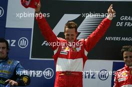 16.07.2006 Magny-Cours, France ** QIS, Quick Image Service ** July, Formula 1 World Championship, Rd 11, French Grand Prix - Every used picture is fee-liable. - EDITORS PLEASE NOTE: QIS, Quick Image Service is a special service for electronic media. QIS images are uploaded directly by the photographer moments after the image has been taken. These images will not be captioned with a text describing what is visible on the picture. Instead they will have a generic caption indicating where and when they were taken. For editors needing a correct caption, the high resolution image (fully captioned) of the same picture will appear some time later on www.xpb.cc. The QIS images will be in low resolution (800 pixels longest side) and reduced to a minimum size (format and file size) for quick transfer. More info about QIS is available at www.xpb.cc - This service is offered by xpb.cc limited - c Copyright: xpb.cc limited  