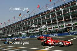 16.07.2006 Magny-Cours, France ** QIS, Quick Image Service ** July, Formula 1 World Championship, Rd 11, French Grand Prix - Every used picture is fee-liable. - EDITORS PLEASE NOTE: QIS, Quick Image Service is a special service for electronic media. QIS images are uploaded directly by the photographer moments after the image has been taken. These images will not be captioned with a text describing what is visible on the picture. Instead they will have a generic caption indicating where and when they were taken. For editors needing a correct caption, the high resolution image (fully captioned) of the same picture will appear some time later on www.xpb.cc. The QIS images will be in low resolution (800 pixels longest side) and reduced to a minimum size (format and file size) for quick transfer. More info about QIS is available at www.xpb.cc - This service is offered by xpb.cc limited - c Copyright: xpb.cc limited  