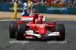 16.07.2006 Magny Cours, France,  Race winner Michael Schumacher (GER), Scuderia Ferrari 248 F1 - Formula 1 World Championship, Rd 11, French Grand Prix, Sunday Race