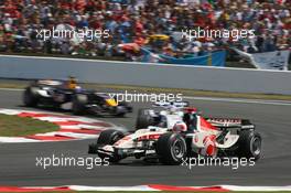 16.07.2006 Magny Cours, France,  Rubens Barrichello (BRA), Honda Racing F1 Team, RA106 - Formula 1 World Championship, Rd 11, French Grand Prix, Sunday Race