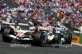 16.07.2006 Magny Cours, France,  Jenson Button (GBR), Honda Racing F1 Team RA106 - Formula 1 World Championship, Rd 11, French Grand Prix, Sunday Race