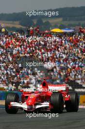 16.07.2006 Magny Cours, France,  Michael Schumacher (GER), Scuderia Ferrari 248 F1 - Formula 1 World Championship, Rd 11, French Grand Prix, Sunday Race