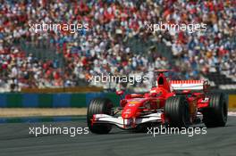 16.07.2006 Magny Cours, France,  Michael Schumacher (GER), Scuderia Ferrari, 248 F1 - Formula 1 World Championship, Rd 11, French Grand Prix, Sunday Race