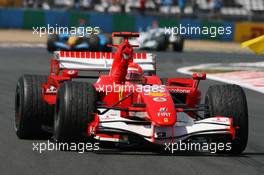 16.07.2006 Magny Cours, France,  Race winner Michael Schumacher (GER), Scuderia Ferrari 248 F1 - Formula 1 World Championship, Rd 11, French Grand Prix, Sunday Race