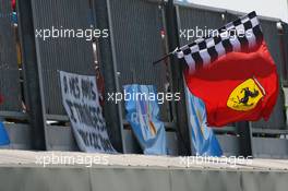 16.07.2006 Magny Cours, France,  Ferrari flag - Formula 1 World Championship, Rd 11, French Grand Prix, Sunday Race