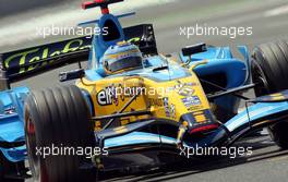 15.07.2006 Magny Cours, France,  Fernando Alonso (ESP), Renault F1 Team, R26 - Formula 1 World Championship, Rd 11, French Grand Prix, Saturday Practice