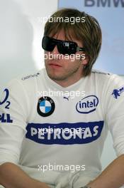 15.07.2006 Magny Cours, France,  Nick Heidfeld (GER), BMW Sauber F1 Team, Portrait - Formula 1 World Championship, Rd 11, French Grand Prix, Saturday Practice