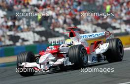 15.07.2006 Magny Cours, France,  Ralf Schumacher (GER), Toyota Racing TF106 - Formula 1 World Championship, Rd 11, French Grand Prix, Saturday Qualifying