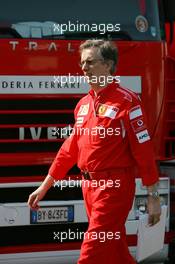 15.07.2006 Magny Cours, France,  Paolo Martinelli (ITA), Scuderia Ferrari, Engine development - Formula 1 World Championship, Rd 11, French Grand Prix, Saturday