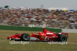 15.07.2006 Magny Cours, France,  Michael Schumacher (GER), Scuderia Ferrari, 248 F1 - Formula 1 World Championship, Rd 11, French Grand Prix, Saturday Qualifying