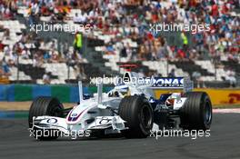 15.07.2006 Magny Cours, France,  Nick Heidfeld (GER), BMW Sauber F1 Team F1.06 - Formula 1 World Championship, Rd 11, French Grand Prix, Saturday Qualifying