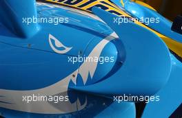 15.07.2006 Shark livery on the Renault car - Formula 1 World Championship, Rd 11, French Grand Prix, Saturday